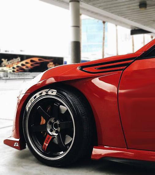 Toyota GT86 86 TRD GT SE Base 2017 2018 2019 2020 & Scion FR-S FRS 2013 2014 2015 2016 & Subaru BRZ TS Limited Premium 2013 2014 2015 2016 2017 2018 2019 2020 with Aftermarket Parts - VF Style Front Fender Carbon Fiber / FRP from EPR USA