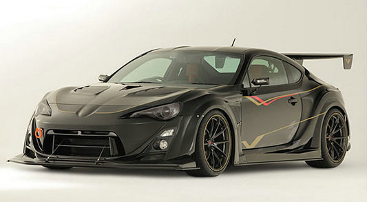 Toyota GT86 86 TRD GT SE Base 2017 2018 2019 2020 & Scion FR-S FRS 2013 2014 2015 2016 & Subaru BRZ TS Limited Premium 2013 2014 2015 2016 2017 2018 2019 2020 with Aftermarket Parts - VRS Style Side Skirts Carbon Fiber / FRP from EPR USA
