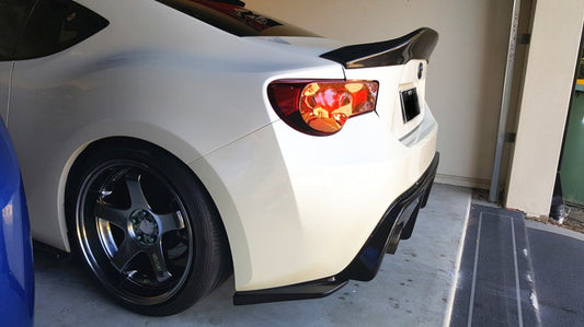 Toyota GT86 86 TRD GT SE Base 2017 2018 2019 2020 & Scion FR-S FRS 2013 2014 2015 2016 & Subaru BRZ TS Limited Premium 2013 2014 2015 2016 2017 2018 2019 2020 with Aftermarket Parts - LEG Style Rear Spoiler Carbon Fiber FRP from EPR USA