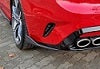 Kia Stinger GT 2018 2019 2020 2021 2022 2023 with Aftermarket Parts - Type M Style Rear Corner Splitter Carbon Fiber from EPR USA