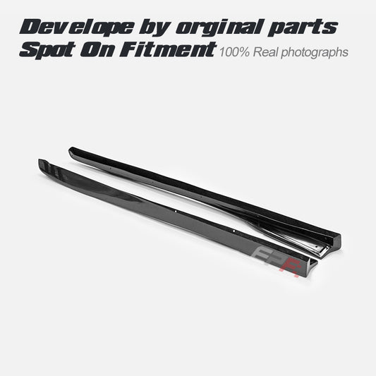 Toyota GR Yaris GXPA16 2020-ON with Aftermarket Parts - VRS Style Side Skirts Carbon Fiber from EPR USA