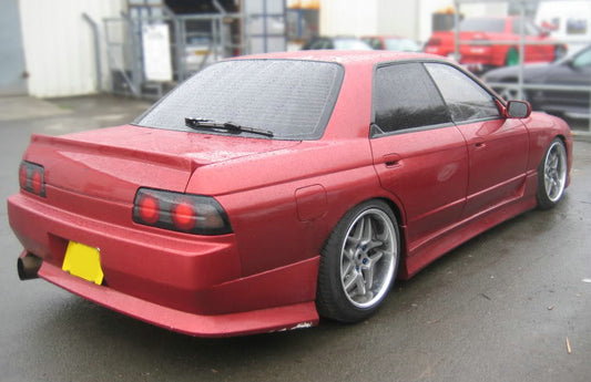 Nissan R32 Skyline 4 Door 1989 1990 1991 1992 1993 1994 with Aftermarket Parts - VX Style Side Skirts Carbon Fiber / FRP from EPR USA