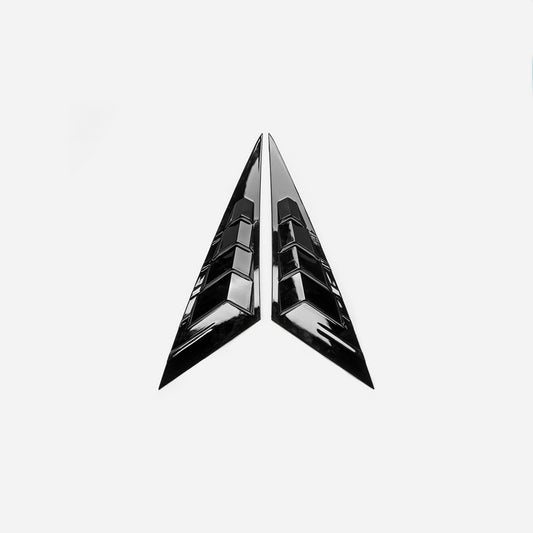 Hyundai Elantra Limited N-Line SE SEL Pre-Facelift CN7 2021 2022 2023 with Aftermarket Parts - Window Louvers ABS from EPR USA