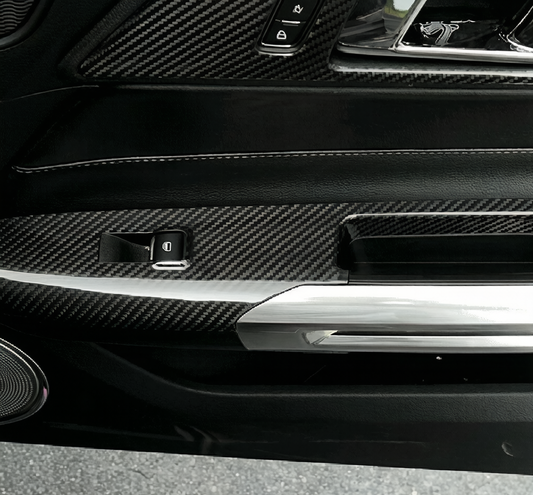 EPR USA Window Switch Panel for Ford Mustang Ecoboost S550.1 S550.2 Carbon Fiber