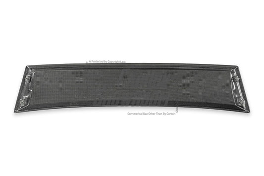 Ferrari SF90 Stradale 2021 2022 2023 2024 2025 with Aftermarket Parts - OEM 1:1 Style Replacement Rear Roof Spoiler Dry Pre-preg Carbon Fiber from Aero Republic
