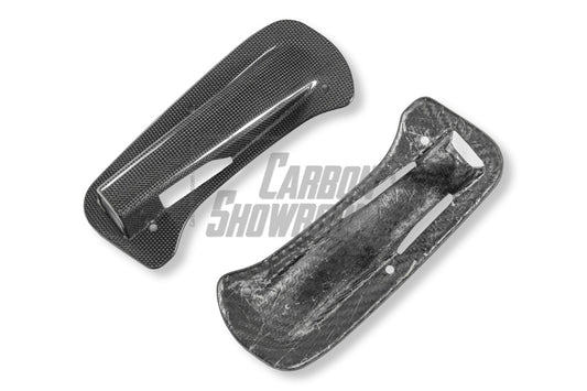 Ferrari SF90 Stradale & Spider 2021 2022 2023 2024 2025 with Aftermarket Parts - OEM 1:1 Style Replacement Engine Bay Cooling Duct Trim Dry Pre-preg Carbon Fiber from Aero Republic