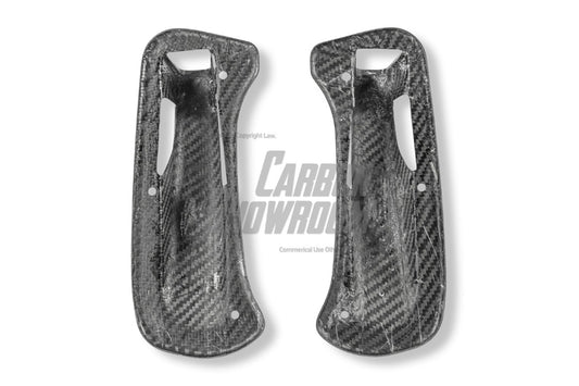 Ferrari SF90 Stradale & Spider 2021 2022 2023 2024 2025 with Aftermarket Parts - OEM 1:1 Style Replacement Engine Bay Cooling Duct Trim Dry Pre-preg Carbon Fiber from Aero Republic