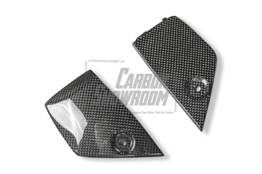 Ferrari SF90 Stradale & Spider 2021 2022 2023 2024 2025 with Aftermarket Parts - OEM 1:1 Style Replacement Engine Bay Panel Dry Pre-preg Carbon Fiber from Aero Republic