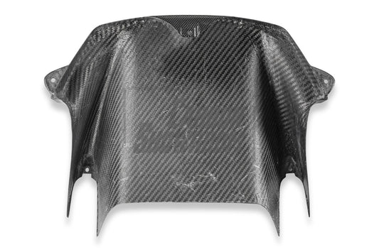 Ferrari SF90 Stradale & Spider 2021 2022 2023 2024 2025 with Aftermarket Parts - OEM 1:1 Style Replacement Front Center Intake Trim Pre-preg Carbon Fiber from Aero Republic