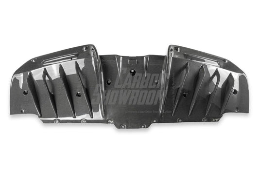 Ferrari SF90 Stradale & Spider 2021 2022 2023 2024 2025 with Aftermarket Parts - OEM 1:1 Style Replacement Rear Diffuser Pre-preg Carbon Fiber from Aero Republic