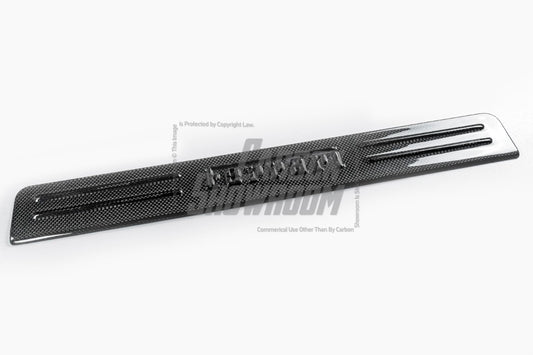 Ferrari SF90 Stradale & Spider 2021 2022 2023 2024 2025 with Aftermarket Parts - OEM 1:1 Style Door Sills Dry Pre-preg Carbon Fiber from Aero Republic