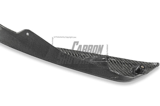 Ferrari SF90 Stradale & Spider 2021 2022 2023 2024 2025 with Aftermarket Parts - OEM 1:1 Style Replacement Front Lip Corners Pre-preg Carbon Fiber from Aero Republic