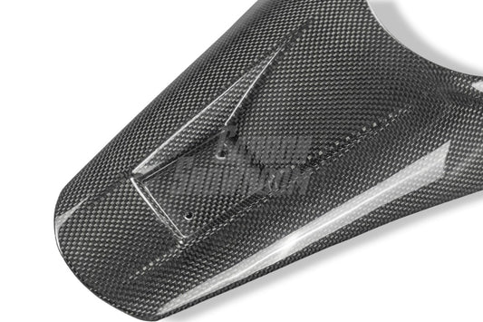 Ferrari SF90 Stradale & Spider 2021 2022 2023 2024 2025 with Aftermarket Parts - OEM 1:1 Style Replacement Engine Bay Center Panel Dry Pre-preg Carbon Fiber from Aero Republic