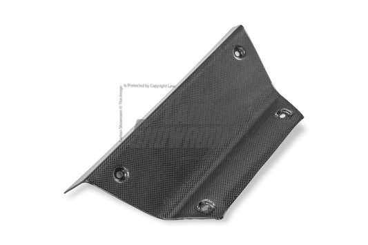 Ferrari SF90 Stradale & Spider 2021 2022 2023 2024 2025 with Aftermarket Parts - OEM 1:1 Style Replacement Engine Bay Firewall Panel Dry Pre-preg Carbon Fiber from Aero Republic