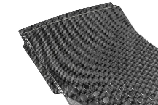 Ferrari SF90 Stradale & Spider 2021 2022 2023 2024 2025 with Aftermarket Parts - OEM 1:1 Style Replacement Engine Bay Side Surround Pre-preg Carbon Fiber from Aero Republic