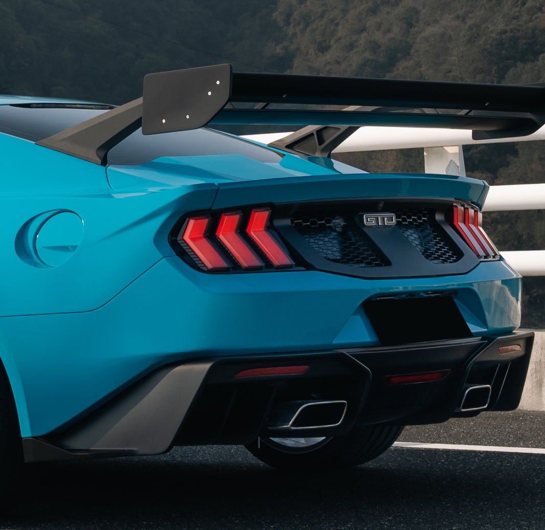 Mustang V6 S550.1 Aftermarket Parts Robot Craftsman's Rear Bumper ...