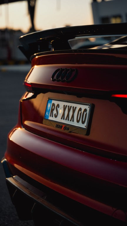 Audi RS7 C7 2014 2015 2016 2017 2018 with Aftermarket Parts - Rear Wing Spoiler Carbon Fiber / FRP from Future Design