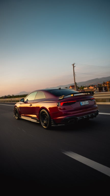Future Design Carbon Fiber SIDE SKIRTS - "Blaze kit" for Audi RS5 B9 2 Door 2017-2019 - Performance SpeedShop