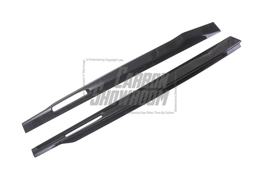 BMW X6 M60I M50I xDrive40i G06 (Fits Pre-LCI& LCI) 2020 2021 2022 2023 2024 & X6M X6MC F96 (Fits Pre-LCI& LCI) 2020 2021 2022 2023 2024 with Aftermarket Parts - Side Skirts Carbon Fiber / FRP from Future Design