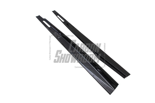 BMW X6 M60I M50I xDrive40i G06 (Fits Pre-LCI& LCI) 2020 2021 2022 2023 2024 & X6M X6MC F96 (Fits Pre-LCI& LCI) 2020 2021 2022 2023 2024 with Aftermarket Parts - Side Skirts Carbon Fiber / FRP from Future Design