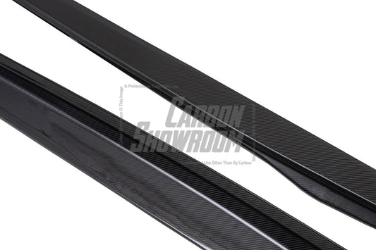 BMW X6 M60I M50I xDrive40i G06 (Fits Pre-LCI& LCI) 2020 2021 2022 2023 2024 & X6M X6MC F96 (Fits Pre-LCI& LCI) 2020 2021 2022 2023 2024 with Aftermarket Parts - Side Skirts Carbon Fiber / FRP from Future Design