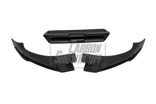 BMW X6 M60I xDrive40i G06 LCI 2024 with Aftermarket Parts - Front Lip Carbon Fiber / FRP from Future Design