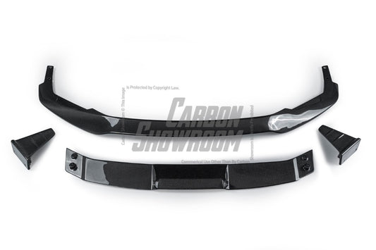 Future Design Blaze Carbon Fiber FRONT LIP SPLITTER for Audi RS6 RS7 C8 2020-ON - Performance SpeedShop