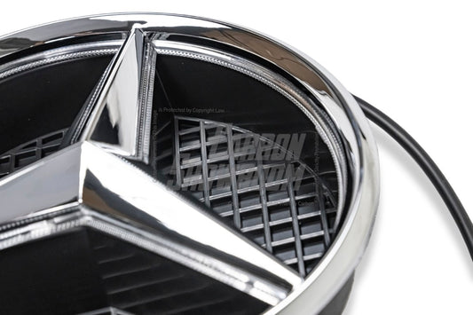 Future Design Car Led Emblem Badges Illuminated Star Front Car Light For Mercedes Benz A-Class C-Class CLA-Class - Performance SpeedShop