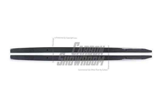 BMW M6 F06 F12 F13 2013 2014 2015 2016 2017 2018 2019 with Aftermarket Parts - 3D Style Side Skirts Carbon Fiber / FRP