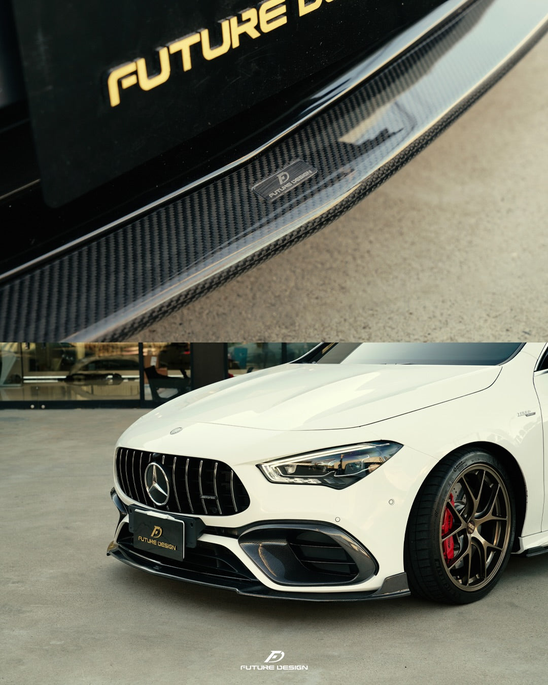 Future Design Carbon ABS Front Grill GT Style 2020-2024 C118 X118