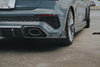 Audi RS3 8Y 2022 2023 2024 with Aftermarket Parts - V1 Rear Diffuser & Canards Pre-preg Carbon Fiber from Future Design