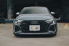 Audi RS3 8Y 2022 2023 2024 with Aftermarket Parts - V1 Front Lip Splitter Pre-preg Carbon Fiber from Future Design