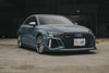 Audi RS3 8Y 2022 2023 2024 with Aftermarket Parts - V1 Front Lip Splitter Pre-preg Carbon Fiber from Future Design