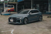 Audi RS3 8Y 2022 2023 2024 with Aftermarket Parts - V1 Side Skirts Pre-preg Carbon Fiber from Future Design