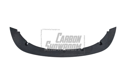 BMW M3 E92 E93 2007 2008 2009 2010 2011 2012 2013 with Aftermarket Parts - CRT Front Lip Carbon Fiber / FRP