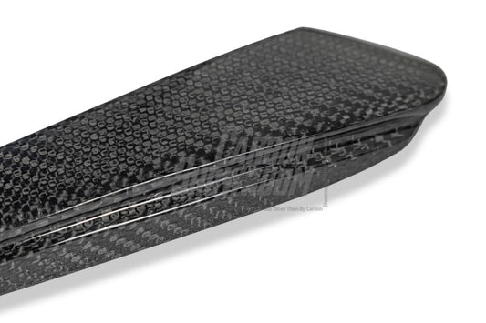 Future Design Carbon Carbon Fiber Rear Bumper Canards for W205 C300 C43 C63 AMG Coupe 2 Door 2015-ON - Performance SpeedShop