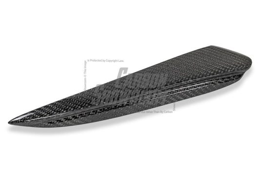 Future Design Carbon Carbon Fiber Rear Bumper Canards for W205 C300 C43 C63 AMG Coupe 2 Door 2015-ON - Performance SpeedShop