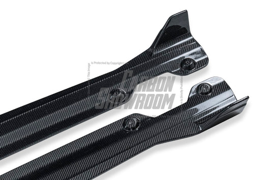 Future Design Carbon FD GT Carbon Fiber Side Skirts for BMW G14 G15 8 Series 840i 850i - Performance SpeedShop