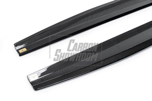 Future Design Carbon Fiber FD SIDE SKIRTS for W206 C300 C43 C63 Sedan 2021-ON - Performance SpeedShop