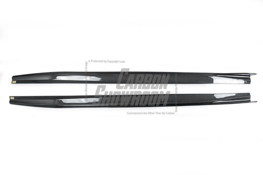 Future Design Carbon Fiber FD SIDE SKIRTS for W206 C300 C43 C63 Sedan 2021-ON - Performance SpeedShop