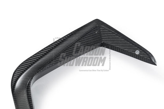 Future Design Carbon Fiber FRONT GRILL SIDE OVERLAY TRIM - "Blaze kit" for Audi RS5 B9.5 2020-2022 - Performance SpeedShop