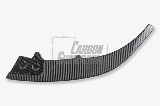 Future Design Carbon Fiber FRONT LIP SPLITTER for Audi e-Tron GT 2021-ON - Performance SpeedShop