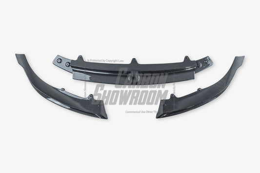Future Design Carbon Fiber FRONT LIP SPLITTER for Audi e-Tron GT 2021-ON - Performance SpeedShop
