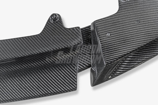 Future Design Carbon Fiber FRONT LIP SPLITTER for Audi e-Tron GT 2021-ON - Performance SpeedShop