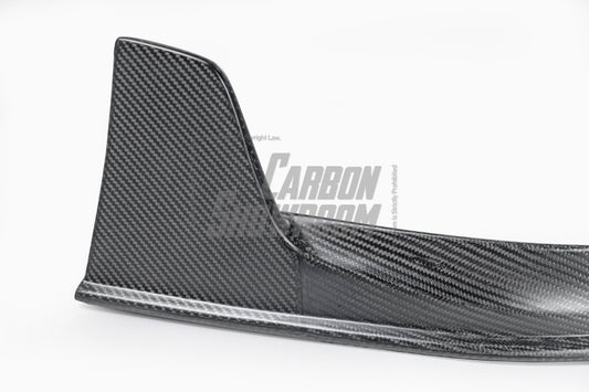 Future Design Carbon Fiber FRONT LIP SPLITTER for Porsche 992 Carrera & 4 & S & 4S - Performance SpeedShop