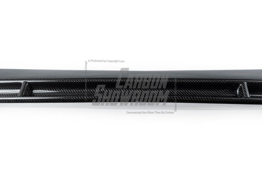 Future Design Carbon Fiber FRONT LIP SPLITTER for Porsche Cayenne Coupe 9Y3 - Performance SpeedShop