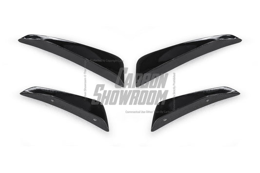 Future Design Carbon Fiber Front Canards For CLA C118 CLA45 CLA35 CLA250 2020-ON - Performance SpeedShop