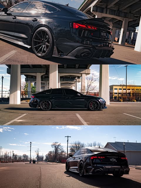 Future Design Carbon Fiber REAR DIFFUSER & REAR CANARDS - "Blaze kit" for Audi RS5 B9.5 2020+ - Performance SpeedShop