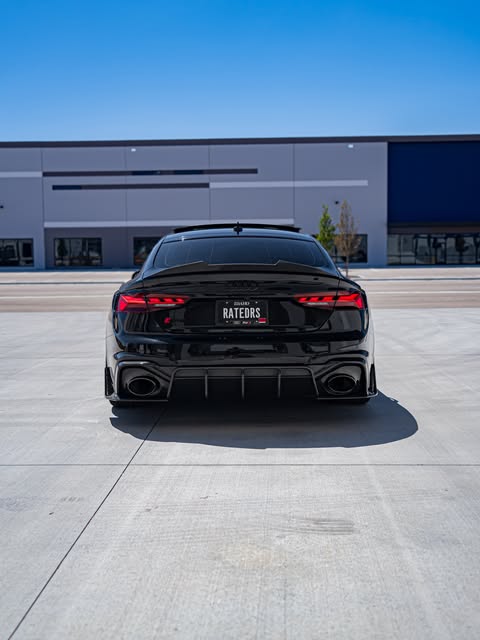 Future Design Carbon Fiber REAR DIFFUSER & REAR CANARDS - "Blaze kit" for Audi RS5 B9.5 2020+ - Performance SpeedShop
