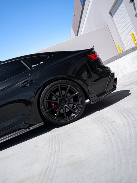 Future Design Carbon Fiber REAR DIFFUSER & REAR CANARDS - "Blaze kit" for Audi RS5 B9.5 2020+ - Performance SpeedShop